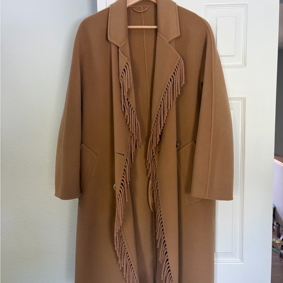 Loveshackfancy cashmere coat
